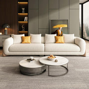 AAH Home Fleece Fabric Overstuffed Multifunction Sofa set for Livingroom Office