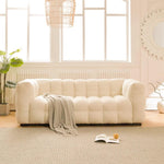 AAH Home Fleece Fabric Overstuffed Multifunction Cloud shaped Sofa Chair set for Livingroom Office AAH HOME