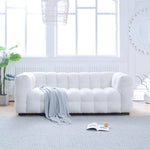 AAH Home Fleece Fabric Overstuffed Multifunction Cloud shaped Sofa Chair set for Livingroom Office AAH HOME
