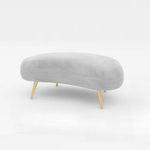 AAH Home - Living Room Sofa - Grey - Velvet