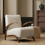 AAH Home - Lounge Chair - White - Sherpa
