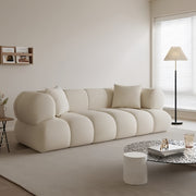 AAH Home Fleece Fabric Overstuffed Multifunction Cloud shaped Sofa Chair set for Livingroom Office