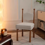 AAH Home - Dining Chair - Cream - Sherpa