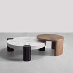 AAH Home - Coffee Table - White - Marble