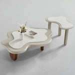 AAH Home - Coffee Table - White - Marble