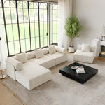 AAH Home - Sofa Set - Off-White - Solid Wood