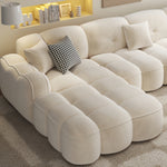AAH Home - Sectional Sofa - Beige - Solid Wood