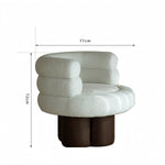 AAH Home - Dining Chair - Cream - Velvet