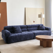 AAH Home Fleece Fabric Overstuffed Multifunction Cloud shaped Sofa Chair set for Livingroom Office