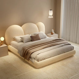 AAH Home Bed Frame Modern King Queen Size for bedroom Without Mattress