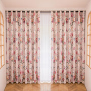 2 Panels 60% Blackout Colorful Flowers Floral Curtains for Living Room Thermal Insulated Bedroom Darkening Drapes for Basics Room Window