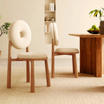 AAH Home - Dining Chair - White - Sherpa