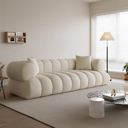 AAH Home Fleece Fabric Overstuffed Multifunction Cloud shaped Sofa Chair set for Livingroom Office