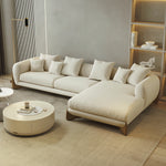 AAH Home - Sectional Sofa - Off-White - Solid Wood