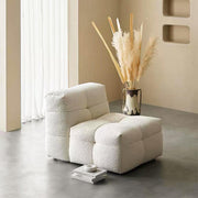 AAH Home Fleece Fabric Overstuffed Multifunction Sofa Chair set for Livingroom Office