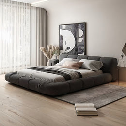 AAH Home Bed Frame Modern King Queen Size for bedroom Without Mattress