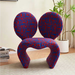 AAH Home - Lounge Chair - Blue - Velvet
