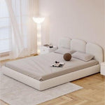 AAH Home - Bed Frame - Off-White - Sherpa