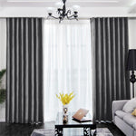 AAH Home - Curtains - Grey - Velvet