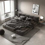 AAH Home - Bed Frame - Beige - Velvet