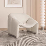 AAH Home - Lounge Chair - Cream - Velvet