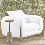 AAH Home - Living Room Sofa - Cream - Walnut