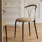 AAH Home - Dining Chair - Natural - Velvet