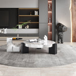 AAH Home - Coffee Table - White - Marble