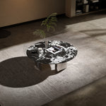 AAH Home - Coffee Table - White - Marble