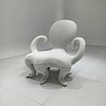 AAH Home - Lounge Chair - Off-White - Sherpa