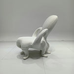 AAH Home - Lounge Chair - Off-White - Sherpa