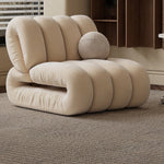 AAH Home - Lounge Chair - Beige - Sherpa