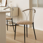 AAH Home - Dining Chair - Natural - Velvet