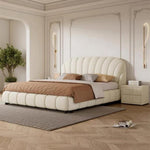 AAH Home - Bed Frame - White - Solid Wood