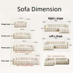 AAH Home Fleece Fabric Overstuffed Multifunction Cloud shaped Sofa Chair set for Livingroom Office AAH HOME