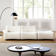 AAH Home Light Luxury Fabric Cloud Shaped Sofa set for Livingroom