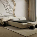 AAH Home - Bed Frame - Beige - Sherpa