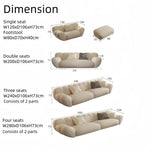 AAH Home - Sofa Set - Cream - Solid Wood