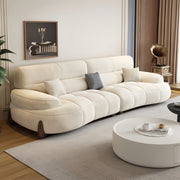 AAH Home Light Luxury Fabric Cloud Shaped Sofa set for Livingroom