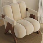 AAH Home - Dining Chair - Off-White - Velvet