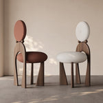 AAH Home - Dining Chair - Off-White - Sherpa