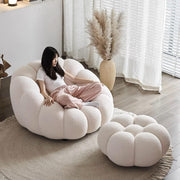 AAH Home Fleece Fabric Overstuffed Multifunction Sofa Chair set for Livingroom Office