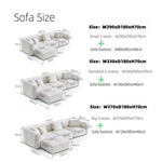 AAH Home - Living Room Sofa - Cream - Linen