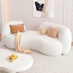 AAH Home - Living Room Sofa - Beige - Metal