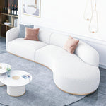 AAH Home - Living Room Sofa - Beige - Solid Wood
