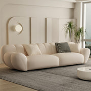 AAH Home Light Luxury Fabric Cloud Shaped Sofa set for Livingroom