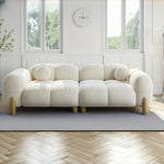 AAH Home - Sofa Set - Off-White - Solid Wood