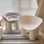 AAH Home - Lounge Chair - Cream - Velvet