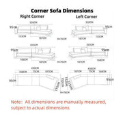 AAH Home Modern PU Leather Sofa Set for Living Room,Office