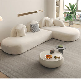 AAH Home Fleece Fabric Overstuffed Multifunction Sofa set for Livingroom Office